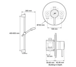 Mira Element SLT Built-In Valve Thermostatic Mixer Shower Chrome -Duravit Store M 2018 10 1 15 21 17 114