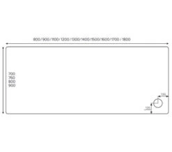Just Trays JTFusion White Rectangular Flat Top Shower Tray With Waste -Duravit Store M 2018 10 10 11 29 41 537