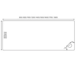 Just Trays JTFusion 4 Up-stand Rectangular Shower Tray With Waste -Duravit Store M 2018 10 10 11 31 12 292
