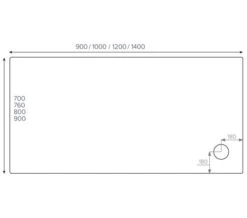 Just Trays JTUltracast 4 Up-stand Rectangular Tray -Duravit Store M 2018 10 12 10 49 51 422