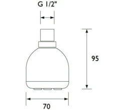 Bristan Chrome Single Function Fixed Head 9 Bristan Chrome Single Function Fixed Head -Duravit Store M 2018 10 16 14 30 16 69