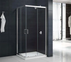 Merlyn Mbox 1900mm Height 6mm Clear Glass Corner Entry Shower Enclosure