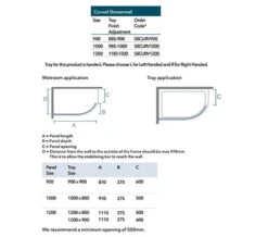 Merlyn 8 Series 8mm Glass Curved Wet Room Panel 2015mm Height -Duravit Store M 2018 10 18 10 32 50 157