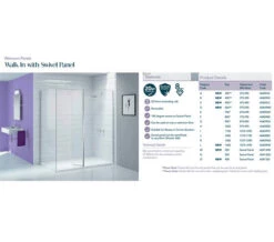 Merlyn Ionic Shower Wall Glass Panel - Available With Choice Of Many Combinations -Duravit Store M 2018 10 18 13 42 55 674