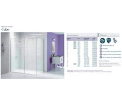 Merlyn Ionic Shower Wall Glass Panel - Available With Choice Of Many Combinations -Duravit Store M 2018 10 18 13 46 5 520