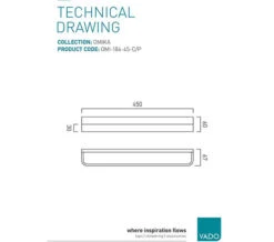 Vado Omika Chrome Towel Rail -Duravit Store M 2018 10 2 10 35 39 769