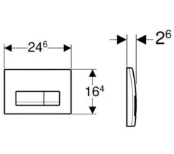 Geberit Delta51 246 X 164mm Dual Flush Plate -Duravit Store M 2018 10 22 10 34 54 328