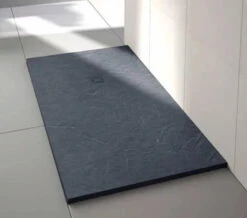 Merlyn TrueStone Rectangular 30mm Height Shower Tray With Waste