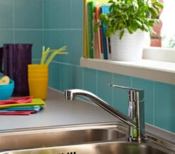 Bristan Cinnamon Chrome Kitchen Sink Mixer Tap With Easyfit Base