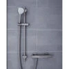 Bristan Artisan Chrome Thermostatic Bar Shower Valve With Handset