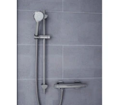Bristan Artisan Chrome Thermostatic Bar Shower Valve With Handset