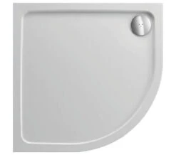 Just Trays JTFusion 2 Up-stand Quadrant Shower Tray With Waste
