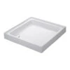 Mira Flight 4 Up-stand Square White Shower Tray With Waste -Duravit Store M 2018 10 6 8 46 26 857