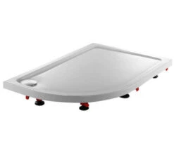 Just Trays JTFusion Offset Quadrant Flat Top Shower Tray With Waste -Duravit Store M 2018 10 8 12 37 4 824