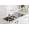 Abode Quantic Deck Mounted Kitchen Mixer Tap