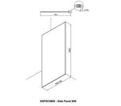 Crosswater Svelte Walk In Front Panel -Duravit Store M 2018 11 24 10 32 57 464
