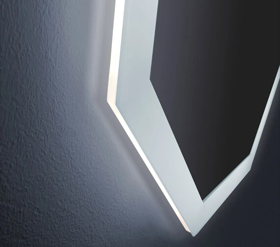 Origins Living Grand Deco 600mm X 1000mm Backlit Led Mirror - Br.9060.1130.S 7 Origins Living Grand Deco 600mm X 1000mm Backlit Led Mirror - Br.9060.1130.S - Image 5