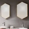 Origins Living Docklands Hexagon 500mm X 750mm Framed Mirror -Duravit Store M 2018 12 8 7 51 27 839