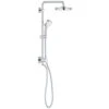 Grohe Retrofit 210 Chrome Shower System With Diverter