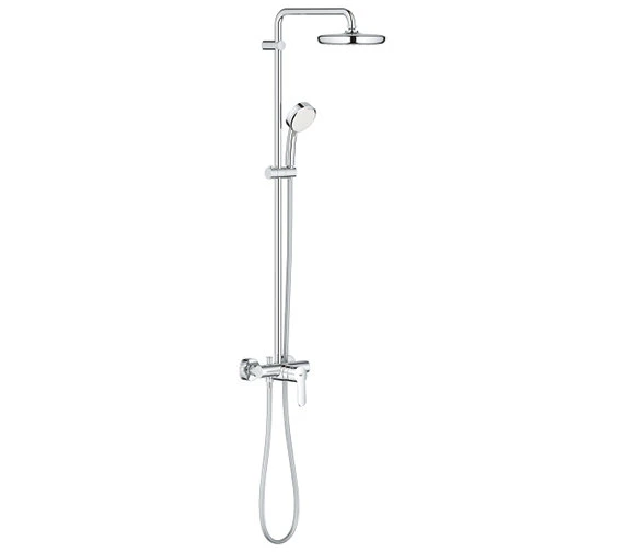 Grohe Tempesta Cosmopolitan 210 Chrome Shower System With Single Lever Mixer Valve 3 Grohe Tempesta Cosmopolitan 210 Chrome Shower System With Single Lever Mixer Valve