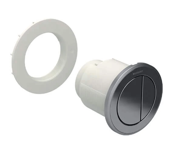 Geberit Type 10 Round Pneumatic Dual Flush Furniture Actuator 5 Geberit Type 10 Round Pneumatic Dual Flush Furniture Actuator - Image 3