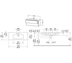 Duravit L-Cube Wall Mounted 2 Drawer Vanity Unit For Me-By-Starck Basin 27 Duravit L-Cube Wall Mounted 2 Drawer Vanity Unit For Me-By-Starck Basin -Duravit Store M 2018 3 1 7 25 53 654