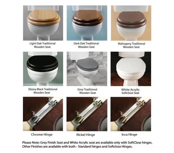 Silverdale Victorian Garden Low Level WC And Cistern With Fittings 5 Silverdale Victorian Garden Low Level WC And Cistern With Fittings - Image 3