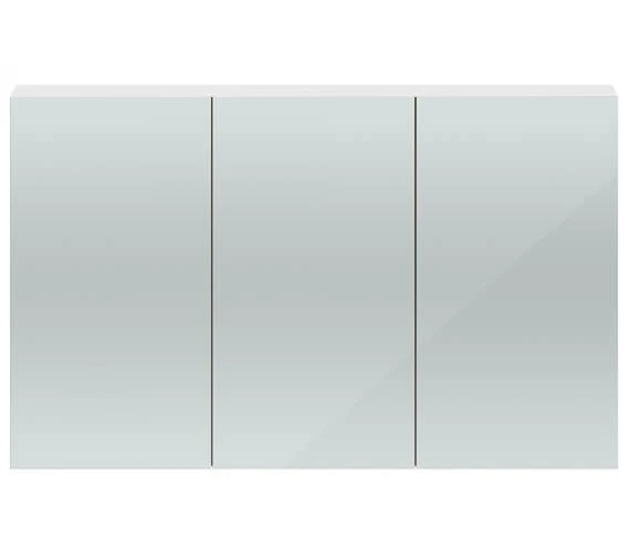 Hudson Reed Quartet 1350 X 715mm 3 Door Mirror Cabinet 4 Hudson Reed Quartet 1350 X 715mm 3 Door Mirror Cabinet - Image 2