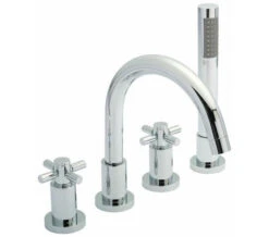 Hudson Reed Tec 4 Hole Bath Mixer Tap With Shower Kit 8 Hudson Reed Tec 4 Hole Bath Mixer Tap With Shower Kit -Duravit Store M 2018 6 28 14 8 21 881