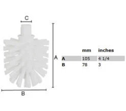 Smedbo Xtra Spare Toilet Brush 9 Smedbo Xtra Spare Toilet Brush -Duravit Store M 2018 6 30 10 35 54 533