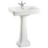 Burlington Contemporary 580 X 470mm White Washbasin