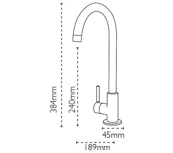 Carron Phoenix Savoy Kitchen Sink Mixer Tap 4 Carron Phoenix Savoy Kitchen Sink Mixer Tap - Image 2
