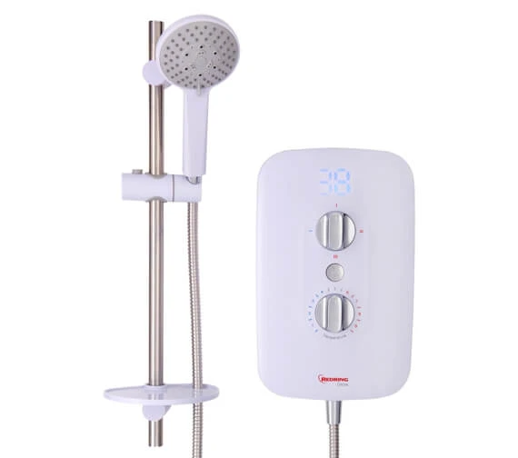Redring Glow 7.5kW Phased Shutdown Electric Shower 5 Redring Glow 7.5kW Phased Shutdown Electric Shower - Image 3