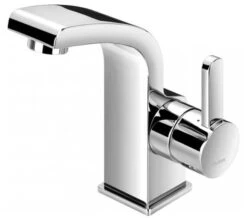 Flova Essence Cloakroom 132mm High Diamond Chrome Basin Mixer Tap With Clicker Waste -Duravit Store M 2018 8 3 10 40 15 919