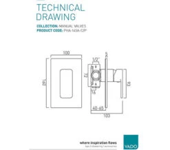 Vado Phase Concealed Wall Mounted Shower Valve -Duravit Store M 2018 9 12 10 46 13 658