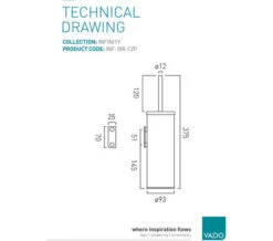 Vado Infinity Stainless Steel Toilet Brush And Holder -Duravit Store M 2018 9 12 7 57 34 776