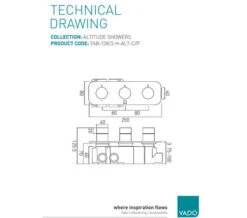 Vado Altitude Horizontal 3 Outlet Concealed Thermostatic Valve -Duravit Store M 2018 9 12 8 11 33 758