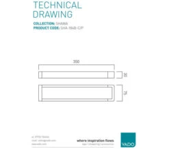 Vado Shama Chrome Double Towel Rail -Duravit Store M 2018 9 12 8 5 17 69