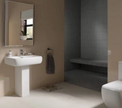 RAK Metropolitan White Basin 525mm With Full Pedestal