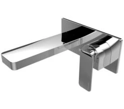 Bristan Alp Wall Mounted Chrome Basin Mixer Tap
