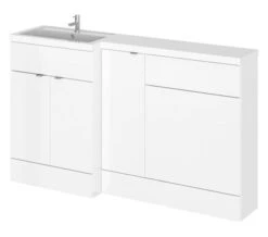 Hudson Reed Fusion 1500mm Furniture Pack - Vanity Unit-Base Unit-WC Unit And Basin