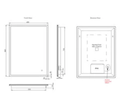 HIB Vega LED Illuminated Mirror -Duravit Store M 2019 1 11 11 27 32 858