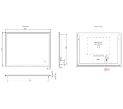 HIB Vega LED Illuminated Mirror -Duravit Store M 2019 1 11 11 55 37 784