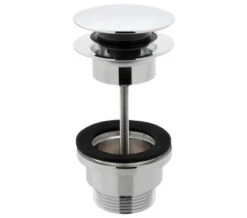 Vado Chrome Universal Click Clack Waste