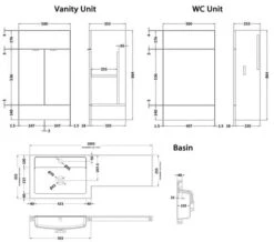 Hudson Reed Fusion 1000mm Full Depth Furniture Pack - Vanity And WC Unit With Basin -Duravit Store M 2019 1 29 10 5 25 76