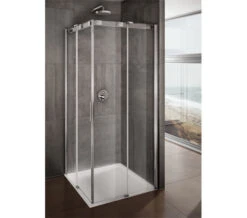 Lakes Italia Avanza Frame-less Sliding Door Corner Entry Enclosure 800 X 800mm -Duravit Store M 2019 1 31 12 45 16 128