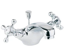 Deva Tudor Mono Basin Mixer Tap With Pop-Up Waste