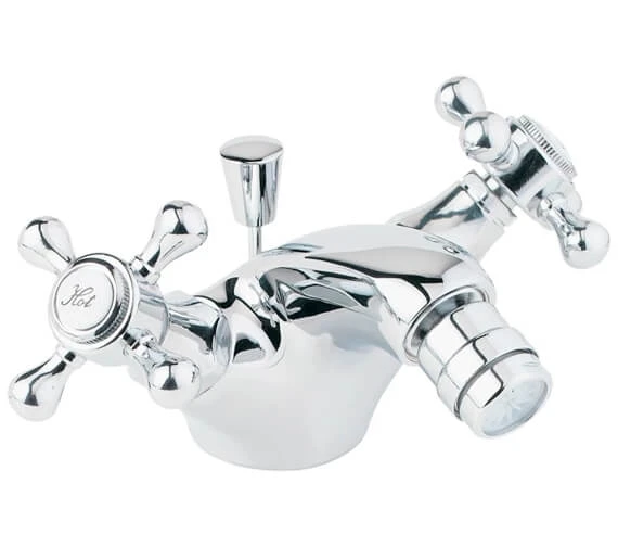 Deva Tudor Bidet Mixer Tap With Pop-Up Waste 4 Deva Tudor Bidet Mixer Tap With Pop-Up Waste - Image 2