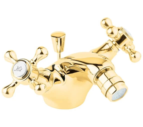 Deva Tudor Bidet Mixer Tap With Pop-Up Waste 6 Deva Tudor Bidet Mixer Tap With Pop-Up Waste - Image 4