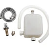 Nuie White Deck Shower Kit
